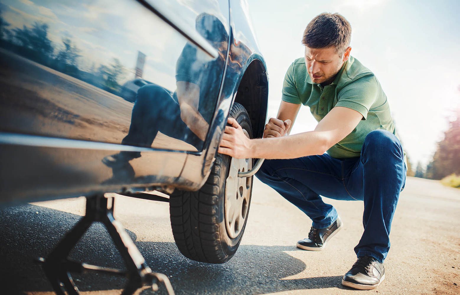 roue de secours auto