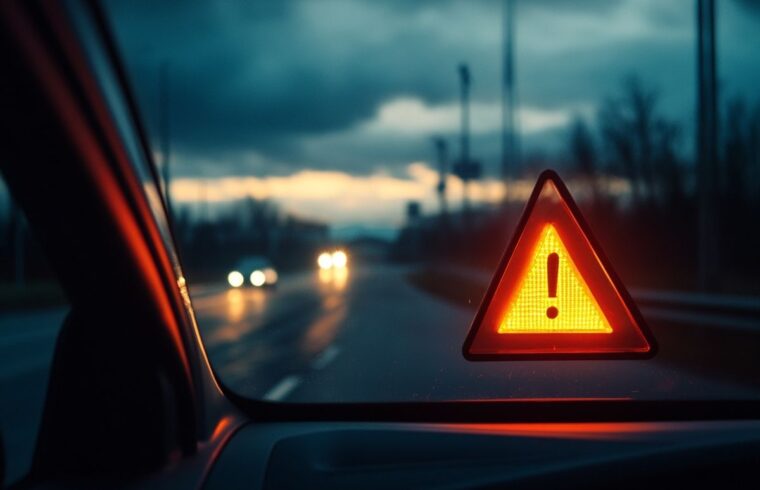 Le rôle du voyant de la voiture triangle rouge avec point d'exclamation dans la maintenance