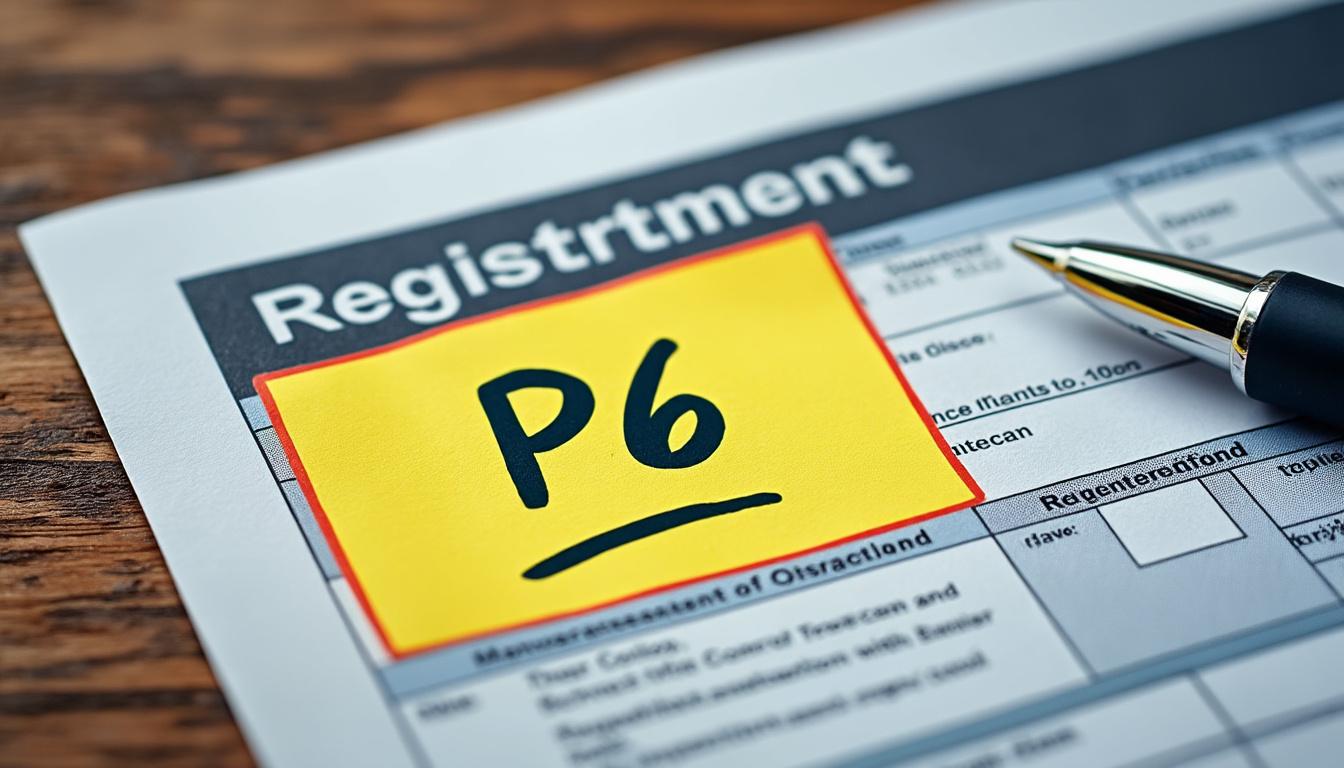 découvrez les nouveautés concernant le champ p6 de votre carte grise avec la nouvelle réglementation. informez-vous sur les changements et leur impact sur l'immatriculation de votre véhicule.