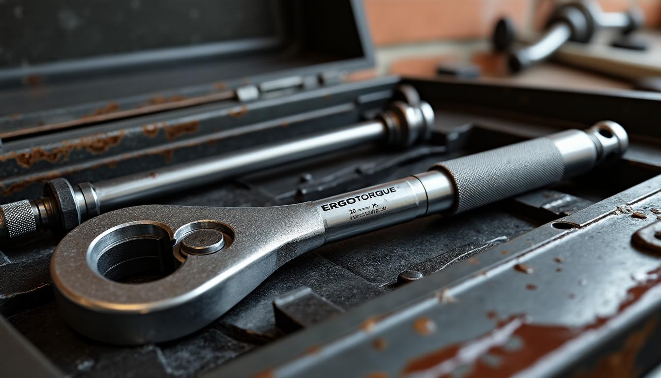 découvrez la clé dynamométrique 1/2 ergotorque 20-200 nm, un outil indispensable pour tous les mécanos. assurez-vous d’un couple de serrage précis et fiable pour un travail de qualité. idéale pour les réparations automobiles et les projets mécaniques, cette clé ergonomique vous offre confort et précision.