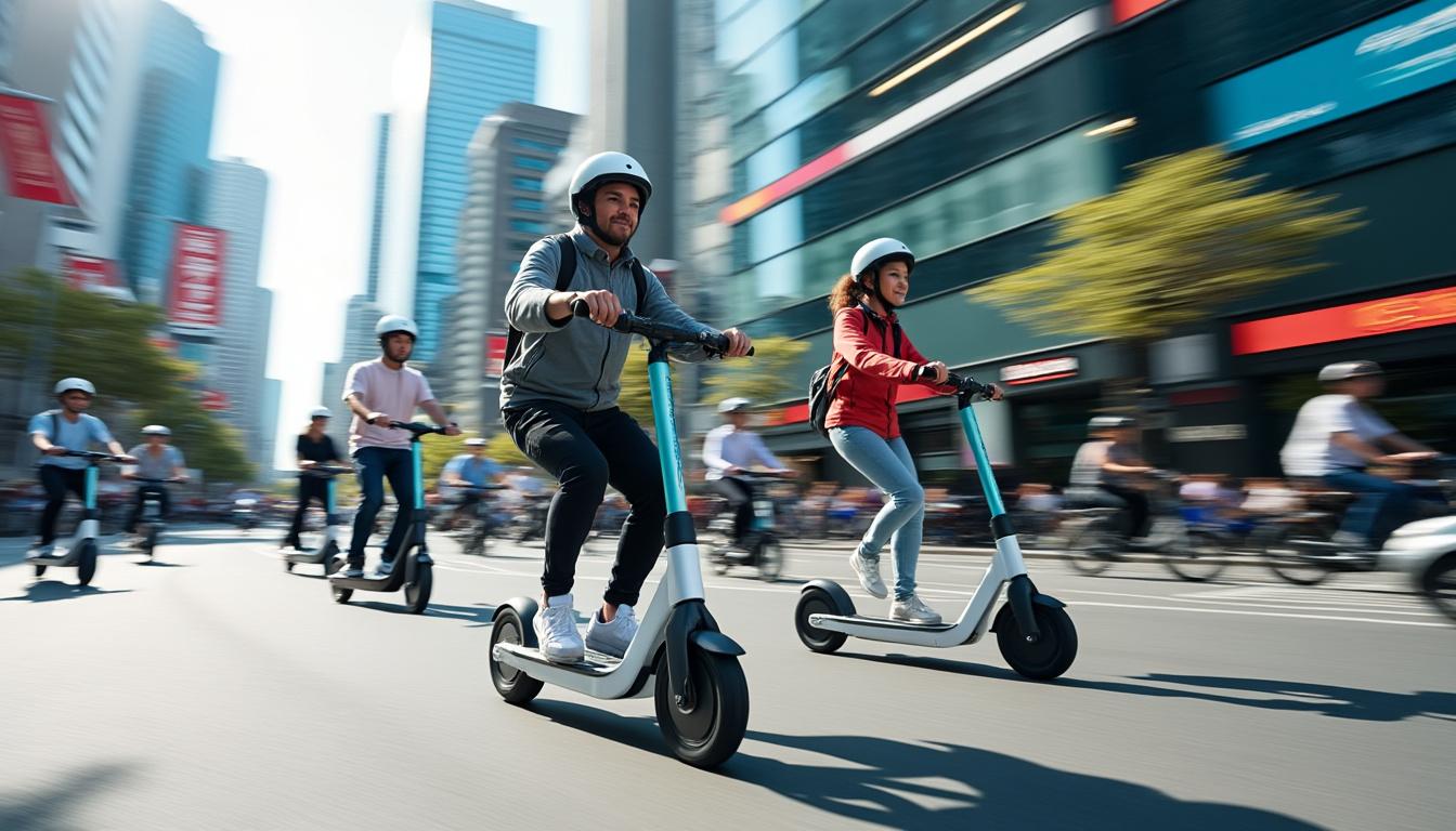 découvrez la trottinette électrique 800w : alliant puissance, autonomie et confort, elle offre des performances idéales pour tous vos trajets urbains. parcourez la ville en toute sécurité et avec style.
