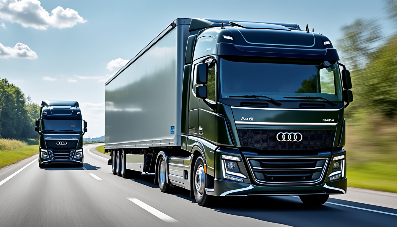 découvrez les camions audi électriques, alliant performance exceptionnelle et respect de l'environnement. profitez d'une mobilité durable sans compromis sur la puissance et l'innovation.