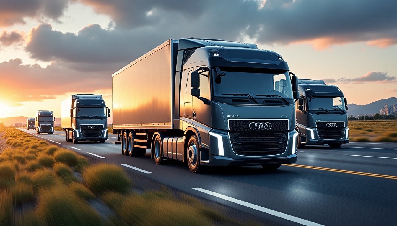 découvrez les camions audi électriques alliant performances innovantes et respect de l'environnement. profitez d'une conduite puissante, silencieuse et écoresponsable avec les dernières technologies audi.