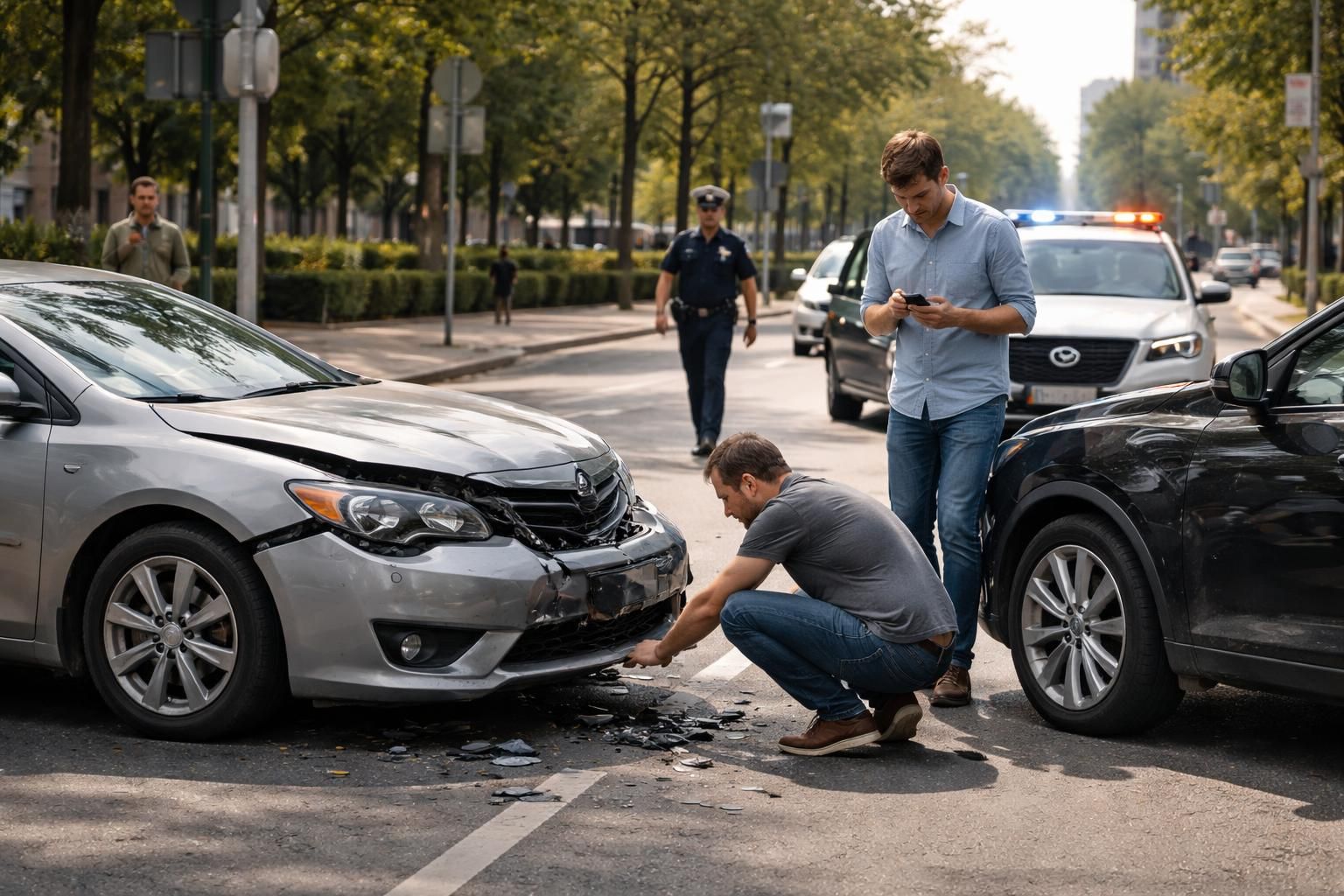 découvrez les démarches essentielles à suivre immédiatement après un accident de voiture pour garantir votre sécurité et faciliter les procédures administratives.