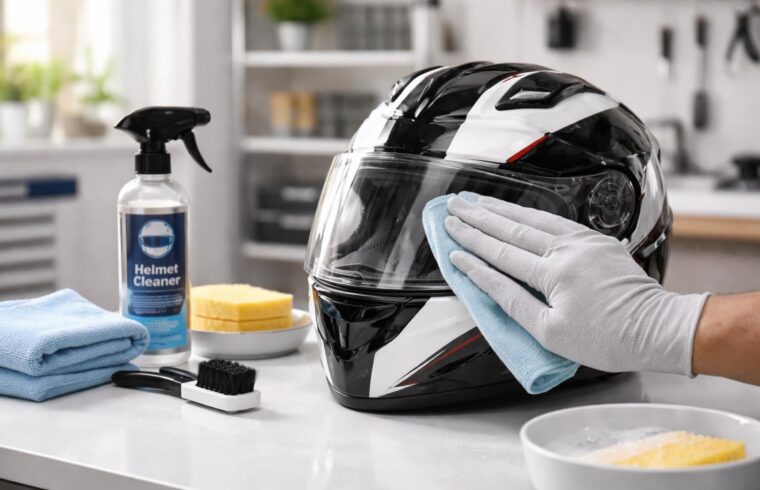 découvrez des astuces efficaces pour nettoyer facilement votre casque de moto et le garder en parfait état.
