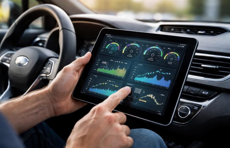 découvrez comment une tablette tactile facilite le suivi obd2 de votre voiture, rendant les données claires et accessibles pour une meilleure maintenance.