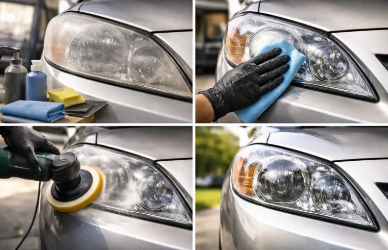 découvrez comment polir vos phares facilement grâce à des étapes simples pour un résultat durable et une meilleure visibilité sur la route.