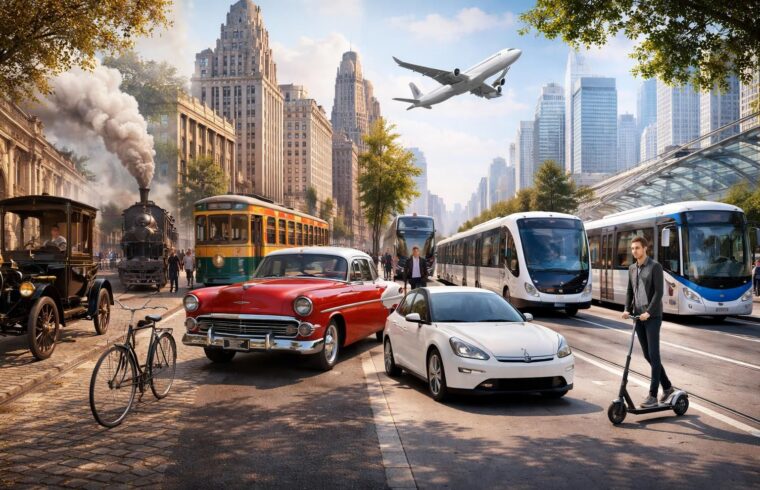 découvrez comment les moyens de transport ont évolué à travers les décennies, des inventions anciennes aux technologies modernes, et leur impact sur la mobilité.