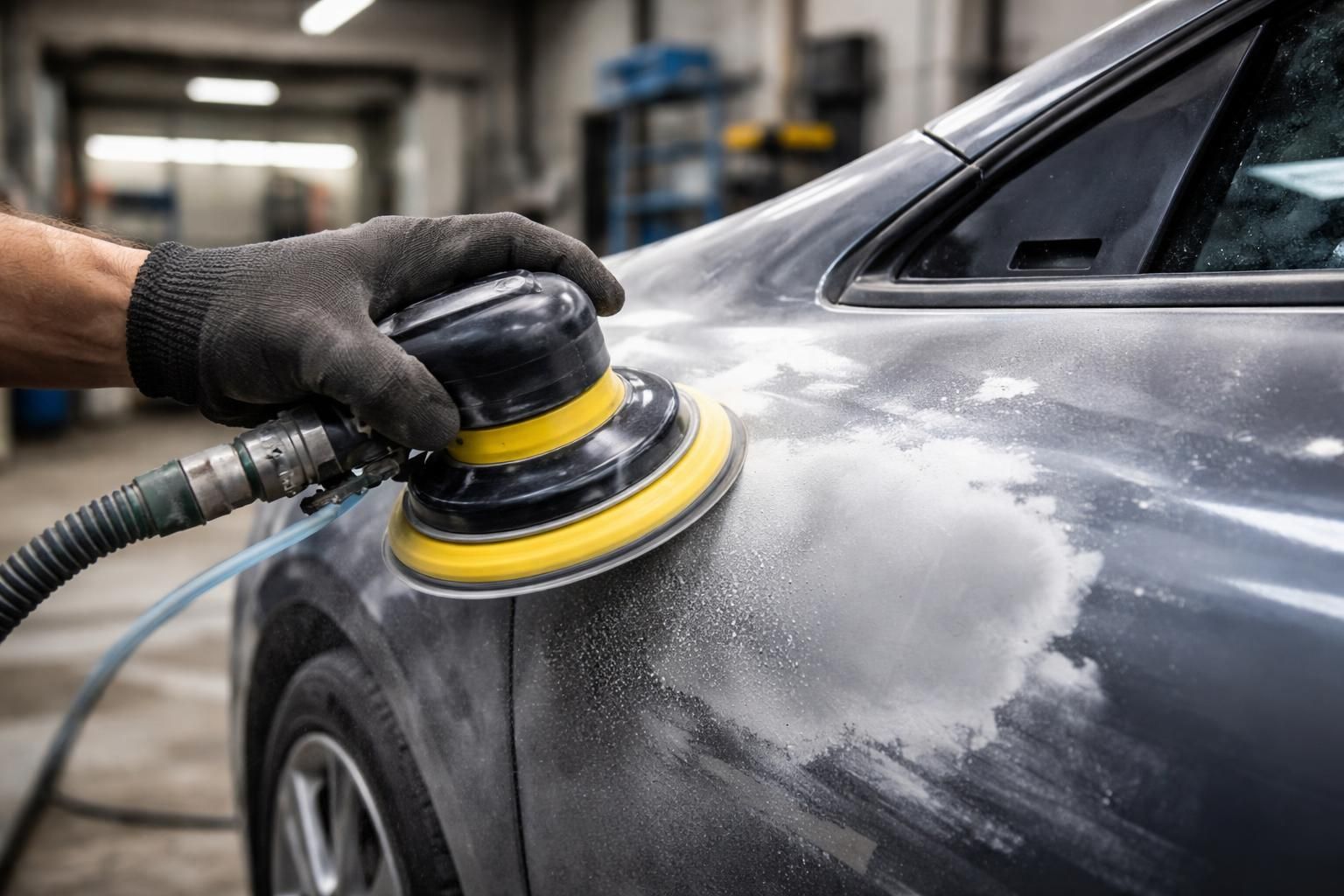 découvrez le fonctionnement et les contraintes d’utilisation d’une ponceuse pneumatique pour la carrosserie auto, un outil essentiel pour des finitions professionnelles.