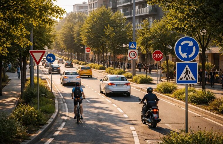 découvrez comment les poteaux de signalisation influencent le comportement des conducteurs et améliorent la sécurité routière.