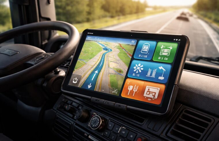 découvrez les meilleures applications pour votre tablette tactile, spécialement conçues pour les chauffeurs de camion : gestion des trajets, paiement des péages et optimisation des pauses repos.