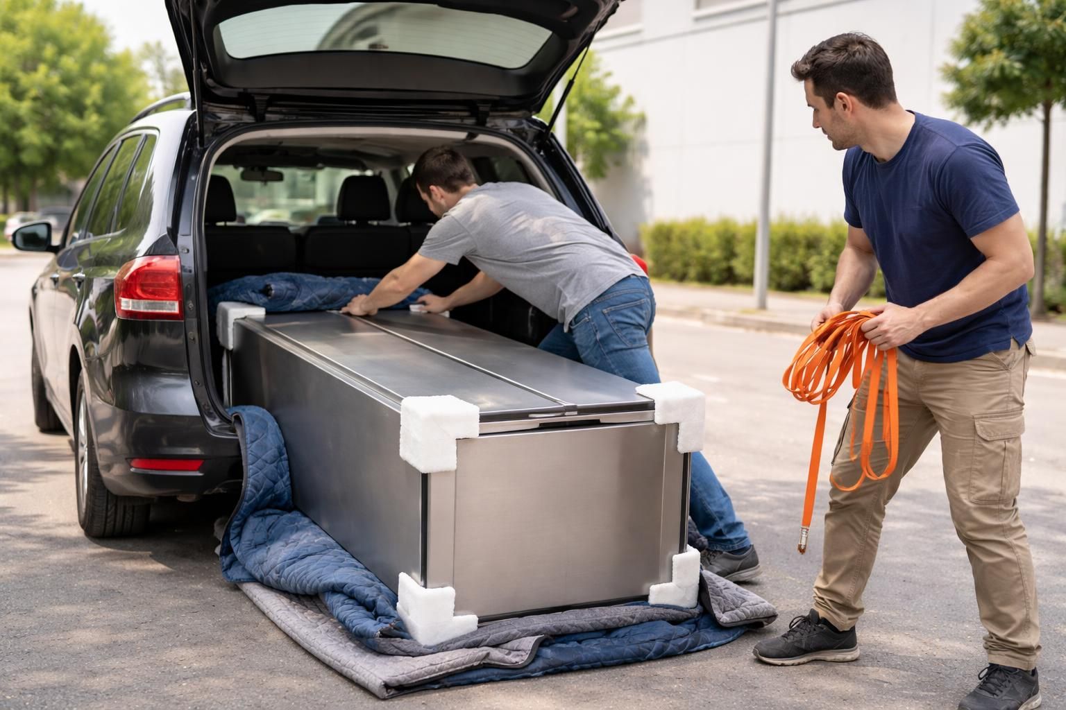 découvrez les conseils essentiels pour transporter un frigo couché en toute sécurité dans une voiture, éviter les dommages et assurer un déplacement réussi.